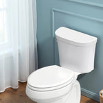 Topseat Pro Wood Elongated Toilet Seat  - Life -SideView