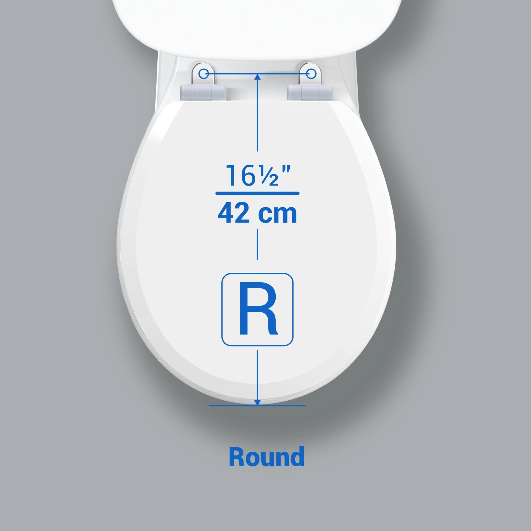 How to measure a round toilet seat from How to measure a round toilet seat from the mounting holes to the front of the bowl