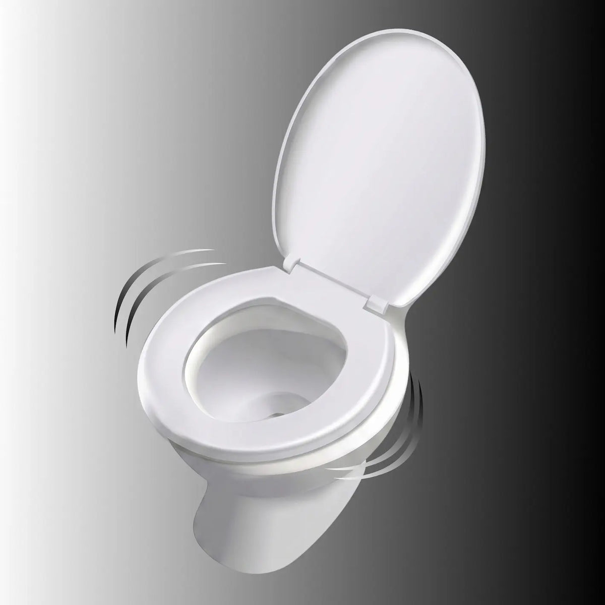 Wobbly loose toilet seat problem
